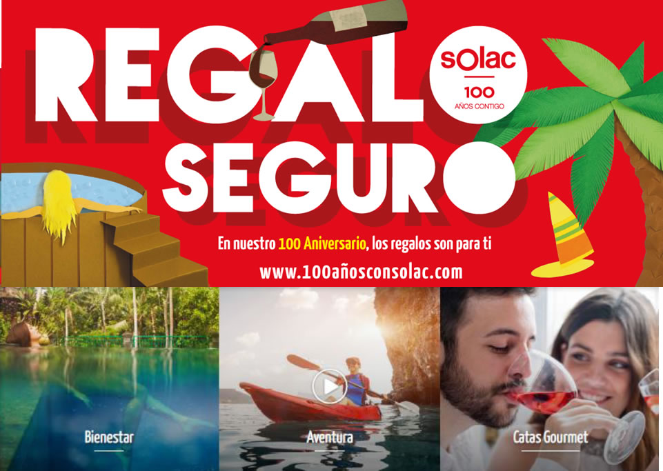 Solac cumple 100 años y lo celebra con regalos para sus consumidores